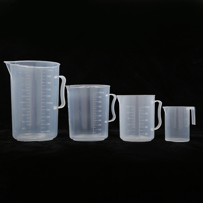 厂家直供塑料量杯实用级PP材质量杯带刻度量杯250-2000ml批发